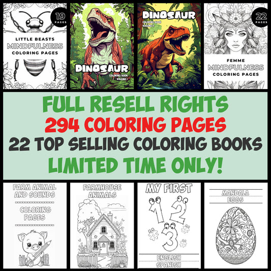 294 Resale Coloring Pages