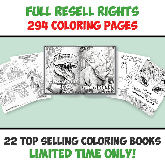 294 Resale Coloring Pages