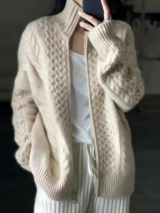 Winter Elegance: Luxe Knit Cardigan for Stylish Comfort