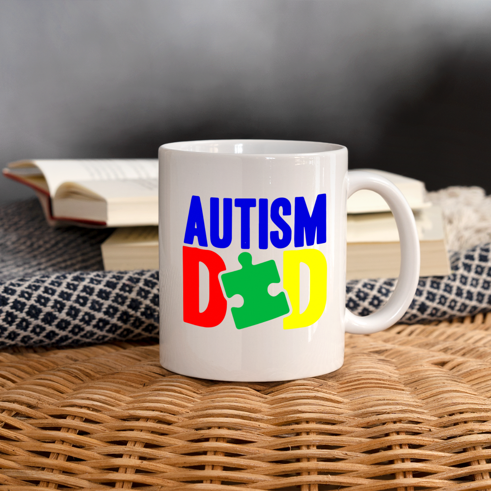 Autism Dad Coffee/Tea Mug - white