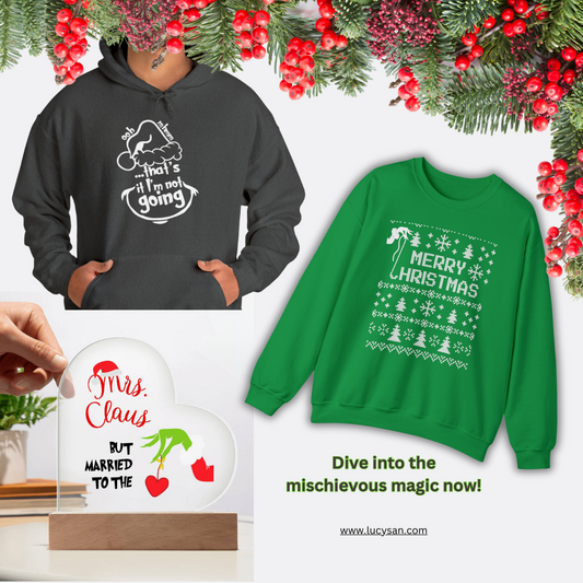 Embrace the Holiday Mischief: A Grinch-Inspired Collection That Steals the Show!