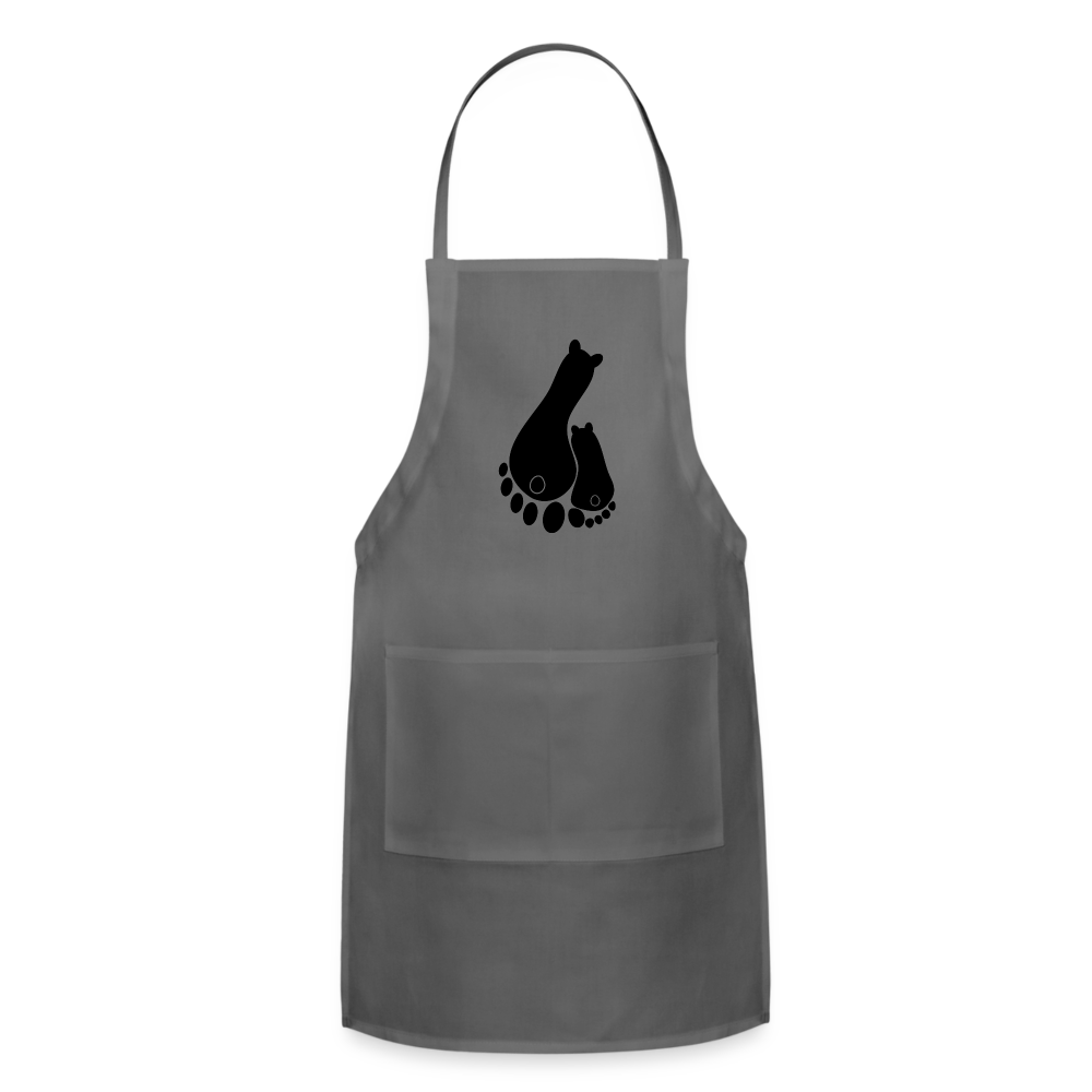 Adjustable Apron - charcoal