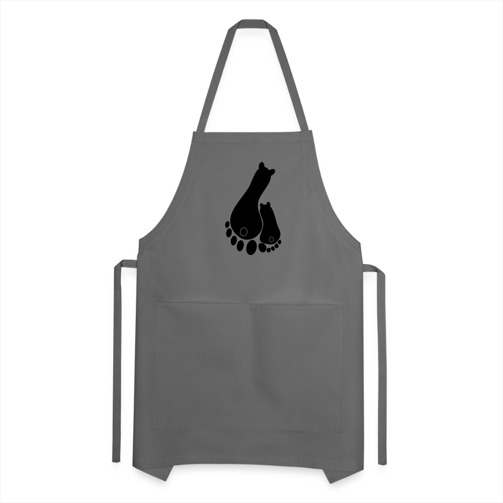 Adjustable Apron - charcoal